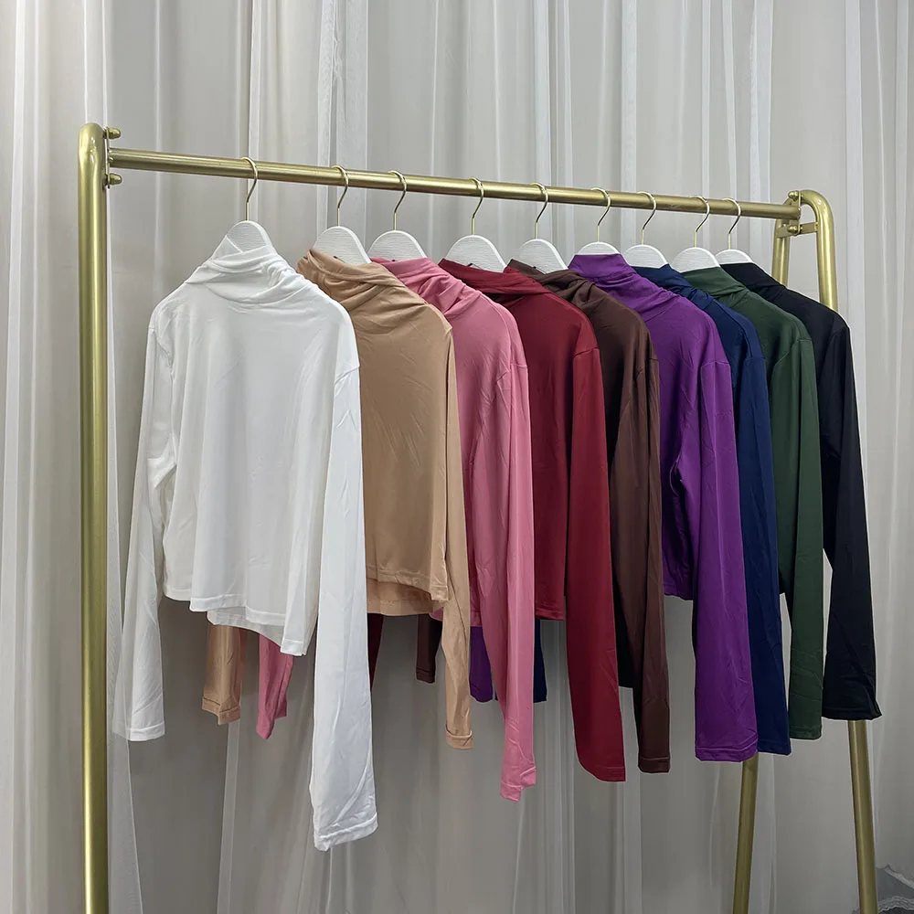 couvre bras manches hijab femmes mode musulmane sous manches pour femmes musulmanes haut vêtements islamiques jersey