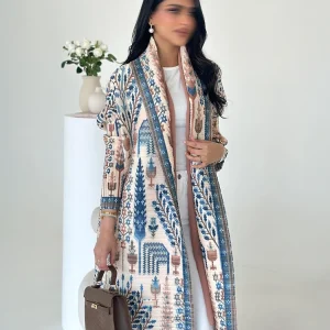 Vêtements arabes femme luxe décontracté Hijab Cardigan pleine longueur à manches longues manteau femmes musulman plissé dubaï ouvert Abaya Eid soirée Vêtements arabes femme luxe décontracté Hijab Cardigan pleine longueur à manches longues manteau femmes musulman plissé dubaï ouvert Abaya Eid soirée