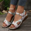 sandales pour femmes 2025 sandales d'été femmes talons sandales chaussures compensées décontractées chaussures d'été femme chaussures à talons souples