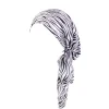 turban d'intérieur à motif floral pour femme, hijab musulman, chapeau pré noué, large bande élastique, bandanas, bonnet de chimio contre le cancer, vêtements de sauna
