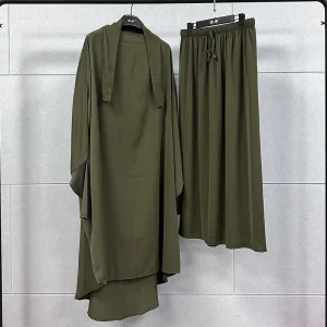 Abayas du Ramadan pour femmes musulmanes, ensemble de 2 pièces, robe Hijab, vêtement de prière, Abaya, longue tiens imar, robe arabe, vêtements islamiques Abayas du Ramadan pour femmes musulmanes, ensemble de 2 pièces, robe Hijab, vêtement de prière, Abaya, longue tiens imar, robe arabe, vêtements islamiques