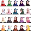 turban musulman pour femmes, hijab réglable, élastique extensible islamique pour couvre tête