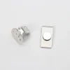 pince à cravate magnétique invisible, fixe automatiquement, en acier inoxydable, pour chemise en métal, bijoux créatifs pour hommes, accessoires cadeaux