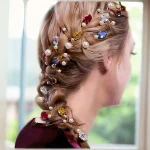 Épingles à cheveux en perles simulées pour femmes, clips, biscuits, accessoires de cheveux de mariage, diadèmes, barrettes, anciers, bijoux