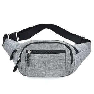Ceinture en poudre imperméable pour homme et femme, sac banane, sac banane, sac de hanche, ventre, gels croisés, sac à main kangourou initié, mari