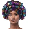 foulard de tête pour femmes, couvre chef, mode musulmane, casquettes de couleur unie, turban africain pour femmes, casquettes hijab, 2025