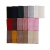 turban musulman en coton doux pour femme, sous Écharpe, base artificiel astique unie, bonnet nik, voile, 2024