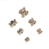 capuchons de perles en argent sterling 925, bijoux en forme de fleur, de lotus, en argent pur