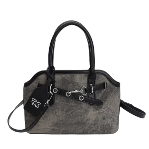 Sac à main élégant en forme de ceinture de couleur Pure, Style coréen, grande capacité, rétro, sous les bras, sac à bandoulière de luxe, fourre-tout pour les déplacements, hiver