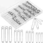 Épingles de sûreté, petites et grandes, robustes, pour vêtements, couture, outil de fabrication de bijoux, artisanat de bricolage, 200/300/350/500 pièces