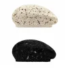 chapeau à fleurs respirant de style japonais, béret fin ajouré, couvre chef, grande circonférence de la tête, bonnet tricoté au crochet pour vacances