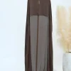 abaya musulman pour les femmes 2 pièces ensemble eid arabe longue robe châle robes abayas caftan islam jalabiya ramadan marocain dubaï robes