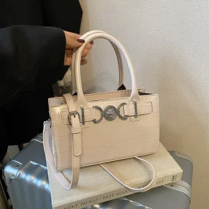 Sacs à main de luxe légers avec boucle de ceinture pour femmes, petits sacs carrés à bandoulière, nouveaux sacs à main de styliste d&rsquo;hiver 2025