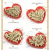 50pcs bricolage mini clips en bois artisanat fait à la main décoratif photo clips pince à linge artisanat décoration piquets maison bureau bricolage jouet