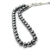 style arabe 8mm 33 perles perles de prière musulmane tasbih islamique agate noire bijoux artisanaux pour hommes et femmes