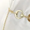 ceinture chaîne en or femme taille lune soleil ceintures en métal pour femmes punk robe ceinture gothique jean accessoire long ketting riem