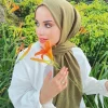 Écharpe hijab en satin velours premium pour femme, châle uni doux, turban musulman, ramadan chic