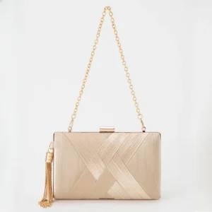 Pochette de soirée pour femmes, pochette de soirée à pompon, sac à bandoulière pour soirée de mariage, sac à main de fête