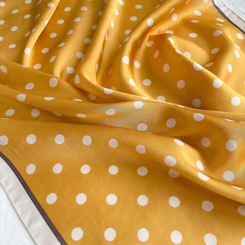 marque de luxe soie carré plaid écharpe femmes satin cou cheveux cravate bande doux travail foulard 2025 nouveau hijab tête femme foulard