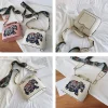 sac à main en cuir brodé d'Éléphant pour femme, sacoche de luxe de styliste à bandoulière