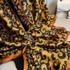 femmes luxe écharpe marque doux satin bandeau hijab imprimer grande écharpe turban foulard été plage étoles enveloppes châle