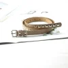 Punk élégant ceinture accessoires gothique pour hommes boucle en métal PU cuir Rivet taille ceintures taille sangle femmes ceinture Punk élégant ceinture accessoires gothique pour hommes boucle en métal PU cuir Rivet taille ceintures taille sangle femmes ceinture