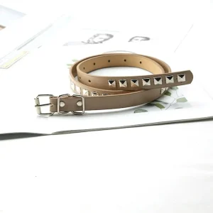 Punk élégant ceinture accessoires gothique pour hommes boucle en métal PU cuir Rivet taille ceintures taille sangle femmes ceinture Punk élégant ceinture accessoires gothique pour hommes boucle en métal PU cuir Rivet taille ceintures taille sangle femmes ceinture