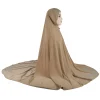 h222 maxi taille xxl 120*110 cm prière musulmane hijab amira tirer sur écharpe foulard foulards islamiques turban casquettes bonnet