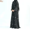 abaya hijab de luxe brodé pour femmes musulmanes, robe arabe modeste, vêtements de fête islamiques, mode turquie, ramadan, dubaï, 2025