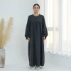 2025 oem nouveau design maman allaitement abaya grande taille femmes abaya robes modestes robe longue musulmane femmes vêtements islamiques