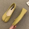 Chaussures de style japonais Tabi Ninja pour femmes, chaussures plates en cuir confortables, mocassins fendus, mocassins en jean Mary, chaussures de ballerine pour dames