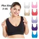 Grand soutien-gorge de sport monocouche sans coussinet pour femmes, haut de Yoga, course à pied, Fitness, respirant, sans couture, Bralette d&rsquo;entraînement