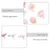 20 pièces résine fleur de pêcher punaises punaises fleur punaises mignon broche pour conseil nouveauté petit marqueur de carte décoratif bureau