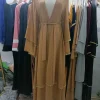 abaya cardigan élégant et exquis pour femmes, robe du moyen orient, turquie, dubaï, eid kimono, mode