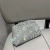 pochette de luxe en strass pour femmes, sac à poignée, sac à bandoulière, sac de soirée, sac de banquet