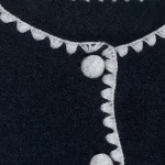 Cardigan femme broderie tricoté lambrissé Cardigans automne 2025 femme col rond manches longues bouton hauts mode dame vêtements d&rsquo;extérieur