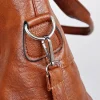 sac à main rétro pour femmes, sac à bandoulière tendance, fourre tout multicouche, sac à bandoulière de grande capacité