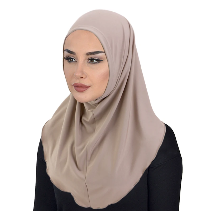 Musulman Hijab écharpe Turban pour femme dames islamique tête enveloppement Hijabs instantané cou couverture châle Turbans casquette foulard Musulman Hijab écharpe Turban pour femme dames islamique tête enveloppement Hijabs instantané cou couverture châle Turbans casquette foulard