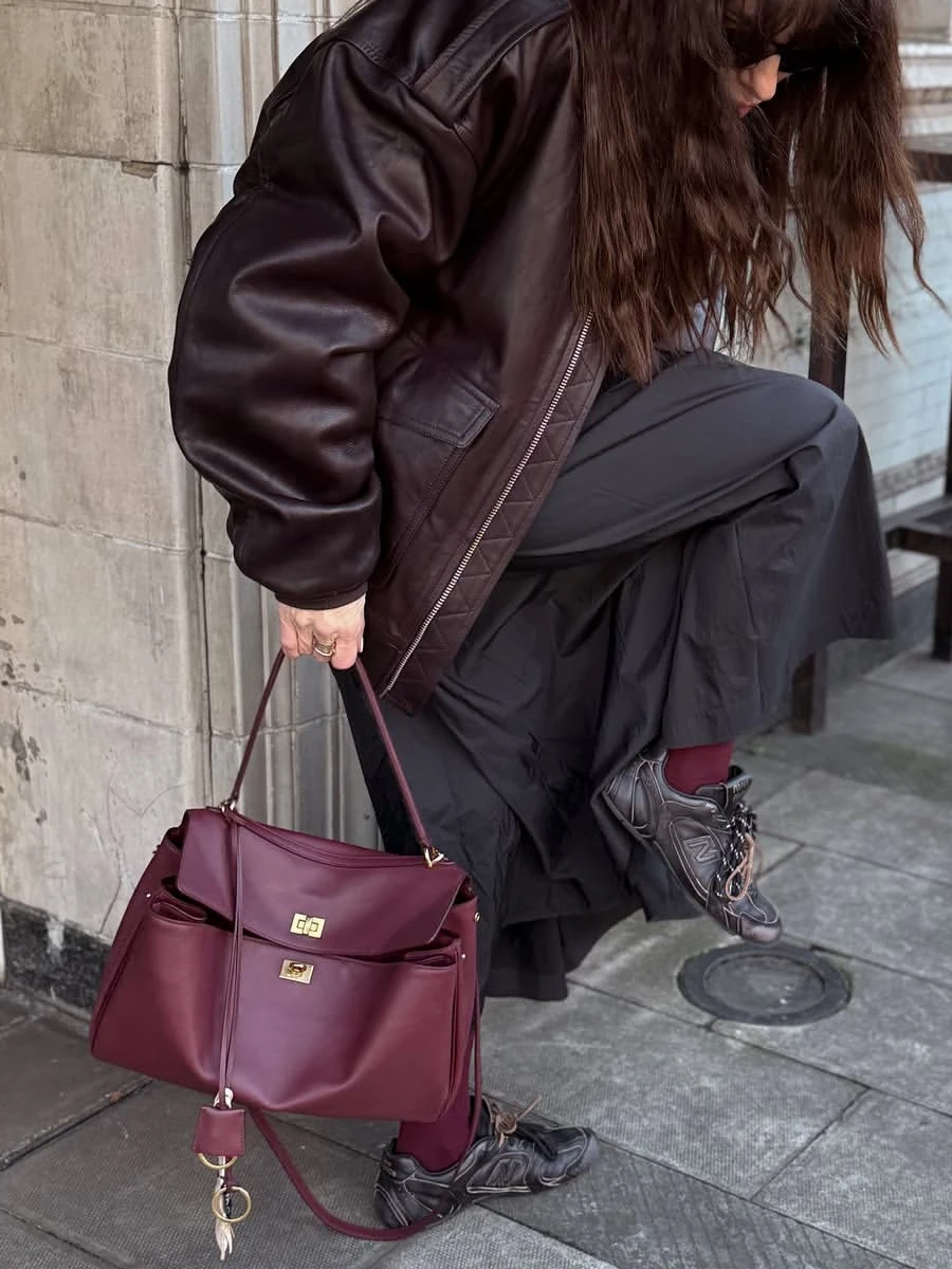 Sac de luxe de styliste pour femmes, sac à main multi-spécifications en cuir, sac fourre-tout de grande capacité, sac à bandoulière de banlieue décontracté