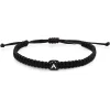 26 Lettre Initiale Bracelets pour Femmes Adolescentes Tissé Corde Tressée Graduation Cadeaux de ixdes Mères pour Elle Réglable A-Z Bijoux