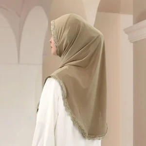 Élégant brodé dentelle Style ethnique écharpe Bandana Long Hijabs châle malaisien mince enveloppes châle femme Élégant brodé dentelle Style ethnique écharpe Bandana Long Hijabs châle malaisien mince enveloppes châle femme