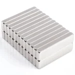 Aimants à barre longue 58×8,9×2,5 mm, super aimants robustes avec adhésif double face, parfaits pour les cuisines, l&rsquo;artisanat et la photo