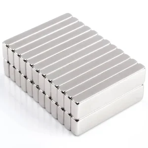 Aimants à barre longue 58×8,9×2,5 mm, super aimants robustes avec adhésif double face, parfaits pour les cuisines, l&rsquo;artisanat et la photo