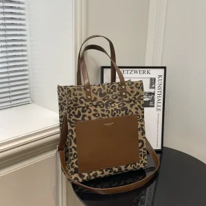 ​ Sac fourre-tout pour femmes, sac à bandoulière de grande capacité sous les bras, sac à main à bandoulière Boho à la mode, Vintage Chic et spacieux, nouvelle collection 2025 ​