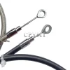 ligne d'embrayage 140cm 160cm 180cm, câble de moto pour harley road king fat boy sportster iron xl883r p l c xl 1200 dyna softail