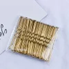 Épingles à cheveux en forme de u pour femmes et filles, 50 pièces, pour chignon, coiffure en métal, épingle de mariée, barrette, outils de coiffure pour salon de coiffure, clips en u 5cm