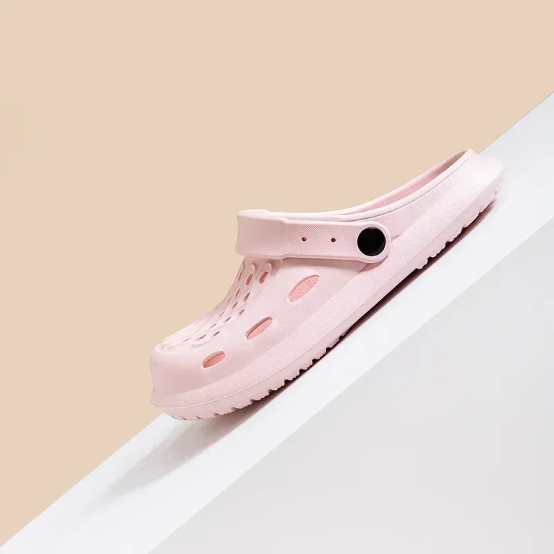 sandales d'allaitement confortables pour femmes, pantoufles imperméables, chaussures de jardin à semelle souple, toboggans d'été et d'extérieur