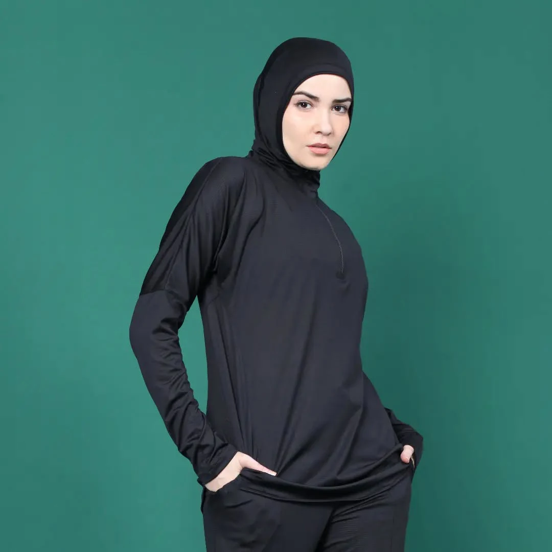 hijab instantané de sport confortable et respirant pour les femmes musulmanes hijab facile à porter