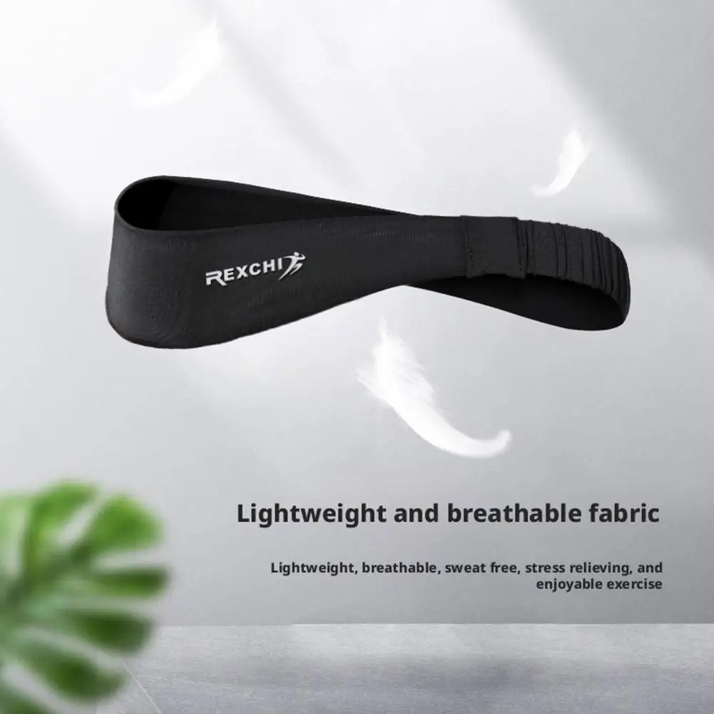 bandeau de sport pour hommes – bandeau respirant anti transpirant absorbant la sueur pour le cyclisme en plein air, le fitness, la course à pied, le basket ball