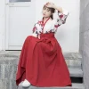 Robe longue à imprimé floral de style japonais, jupe kimono, costume kawaii pour filles, robe de soirée, costume vintage, cosplay asiatique pour dames, nouveau